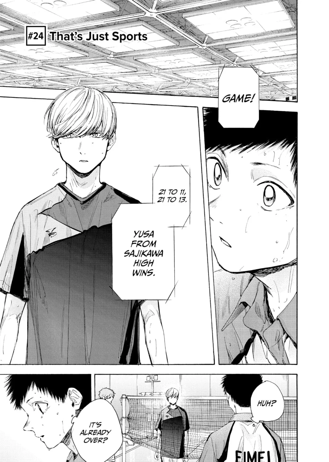 Blue Box Chapter 24 page 1 - 