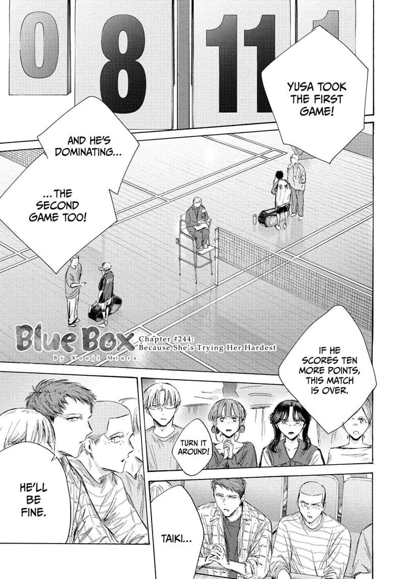Blue Box Chapter 244 page 1 - 