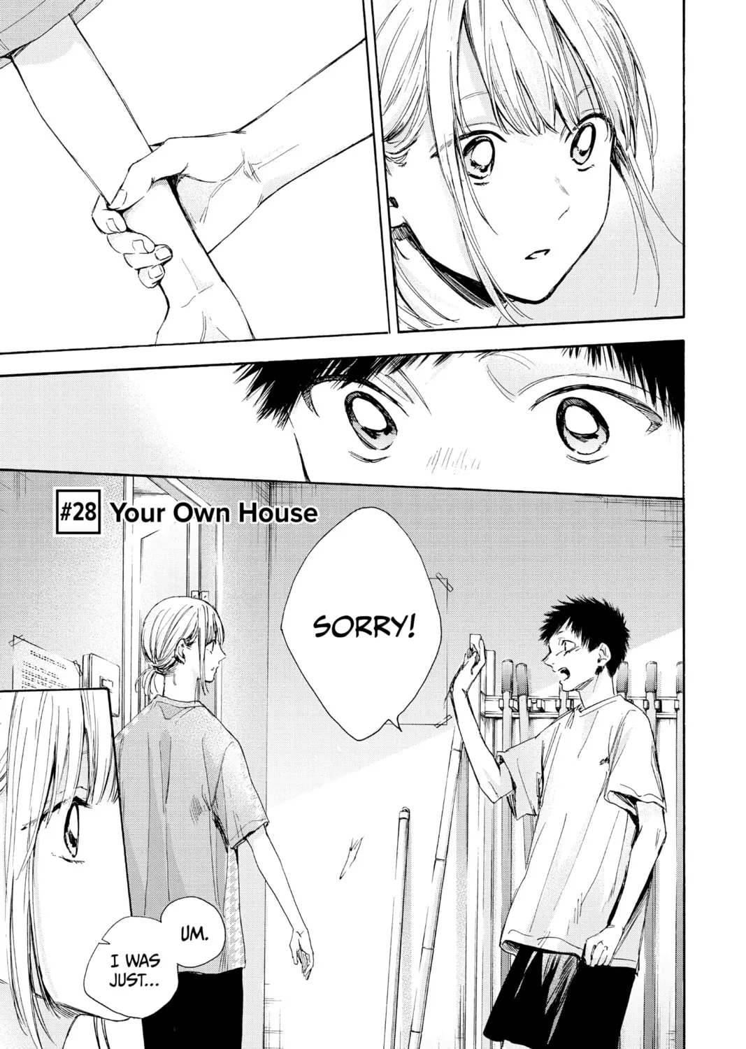 Blue Box Chapter 28 page 1 - 