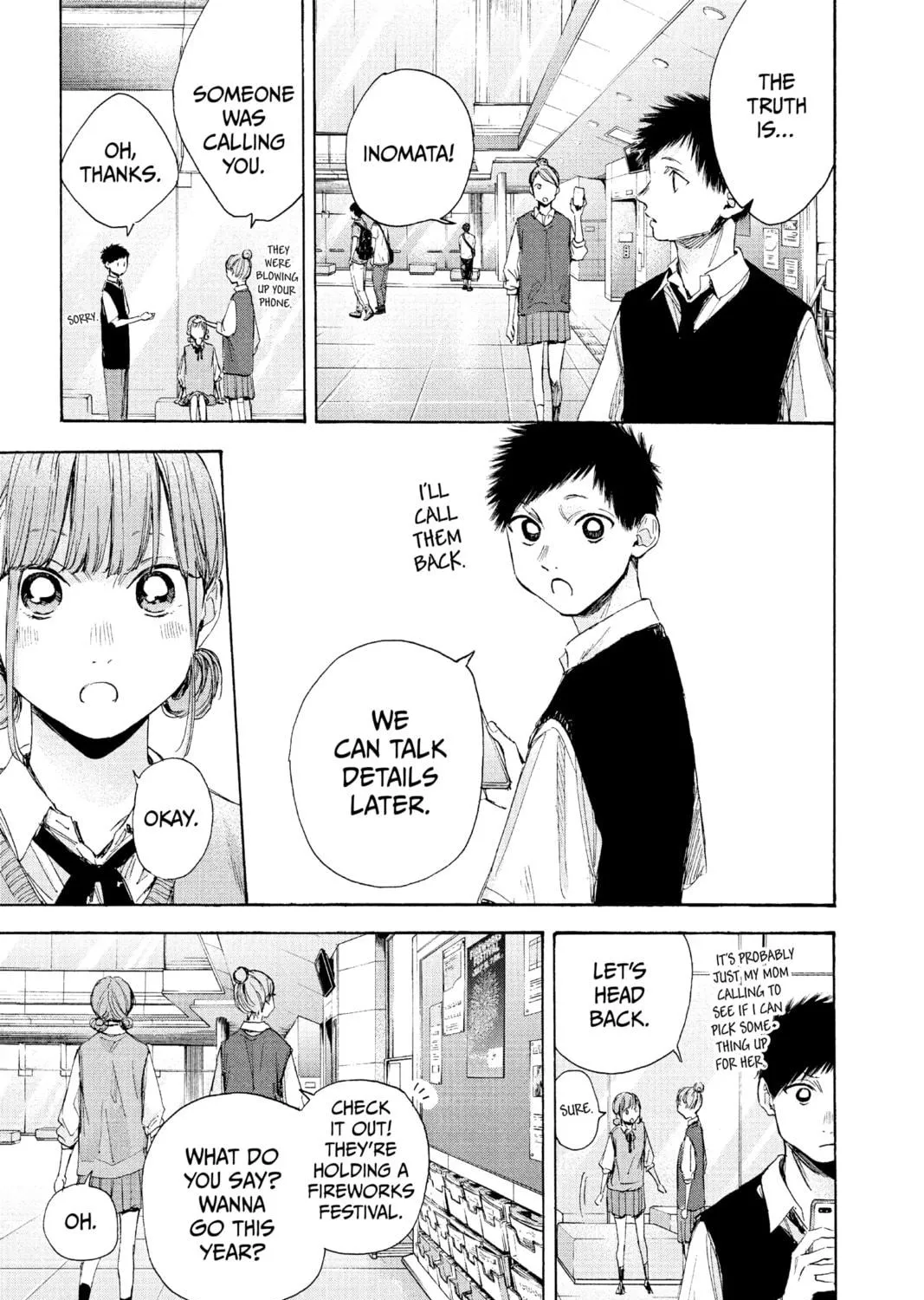 Blue Box Chapter 31 page 5 - 