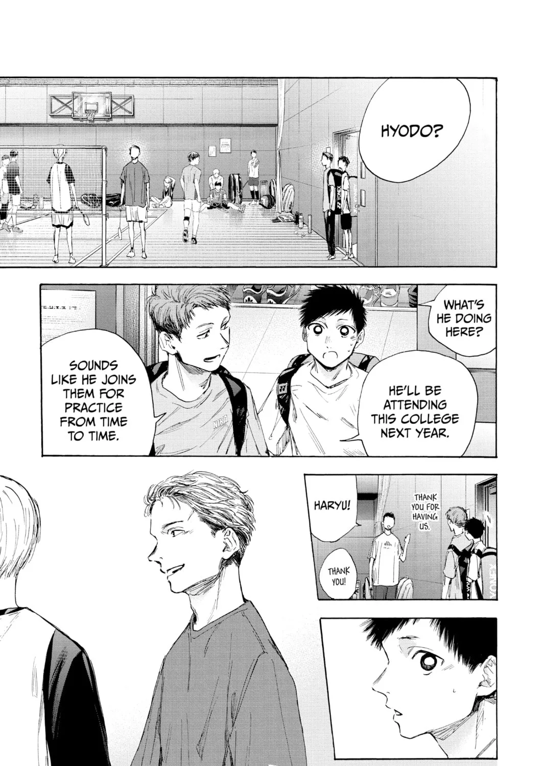 Blue Box Chapter 33 page 1 - 