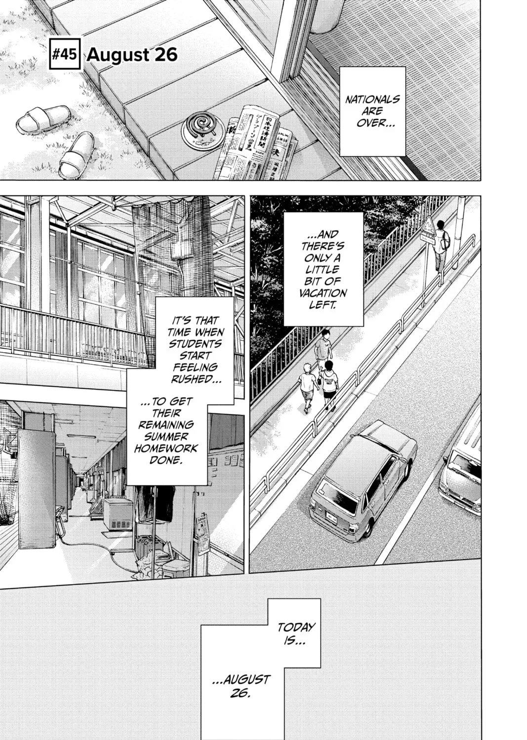 Blue Box Chapter 45 page 1 - 