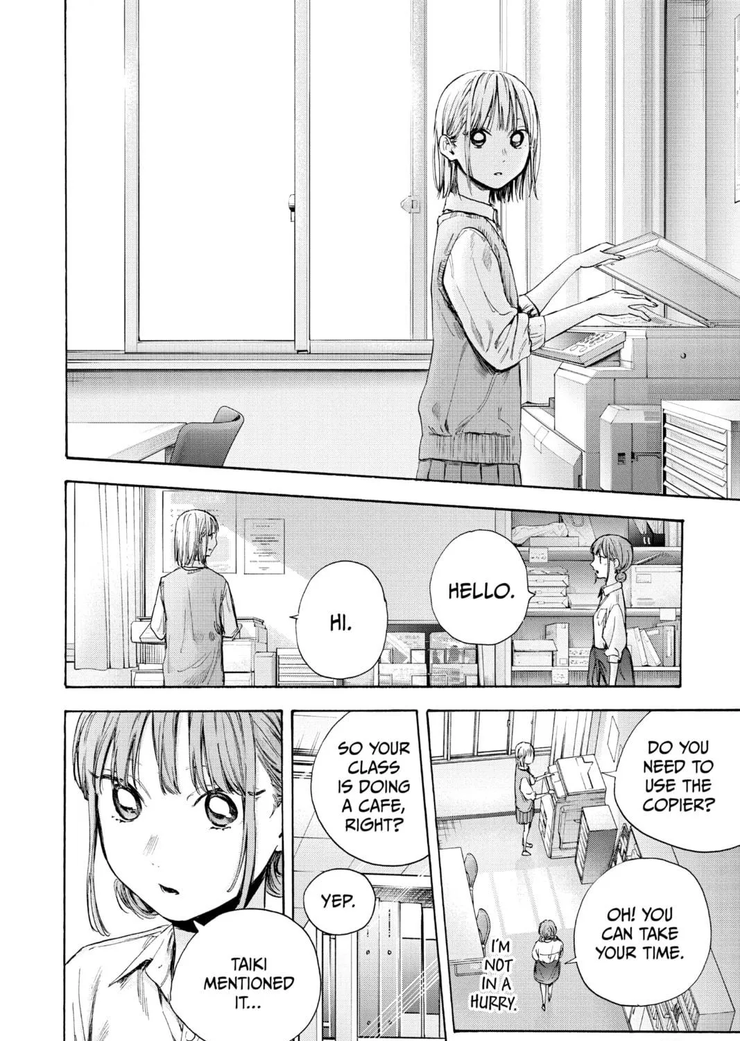 Blue Box Chapter 51 page 35 - 
