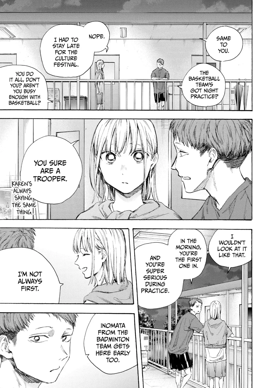 Blue Box Chapter 54 page 21 - 