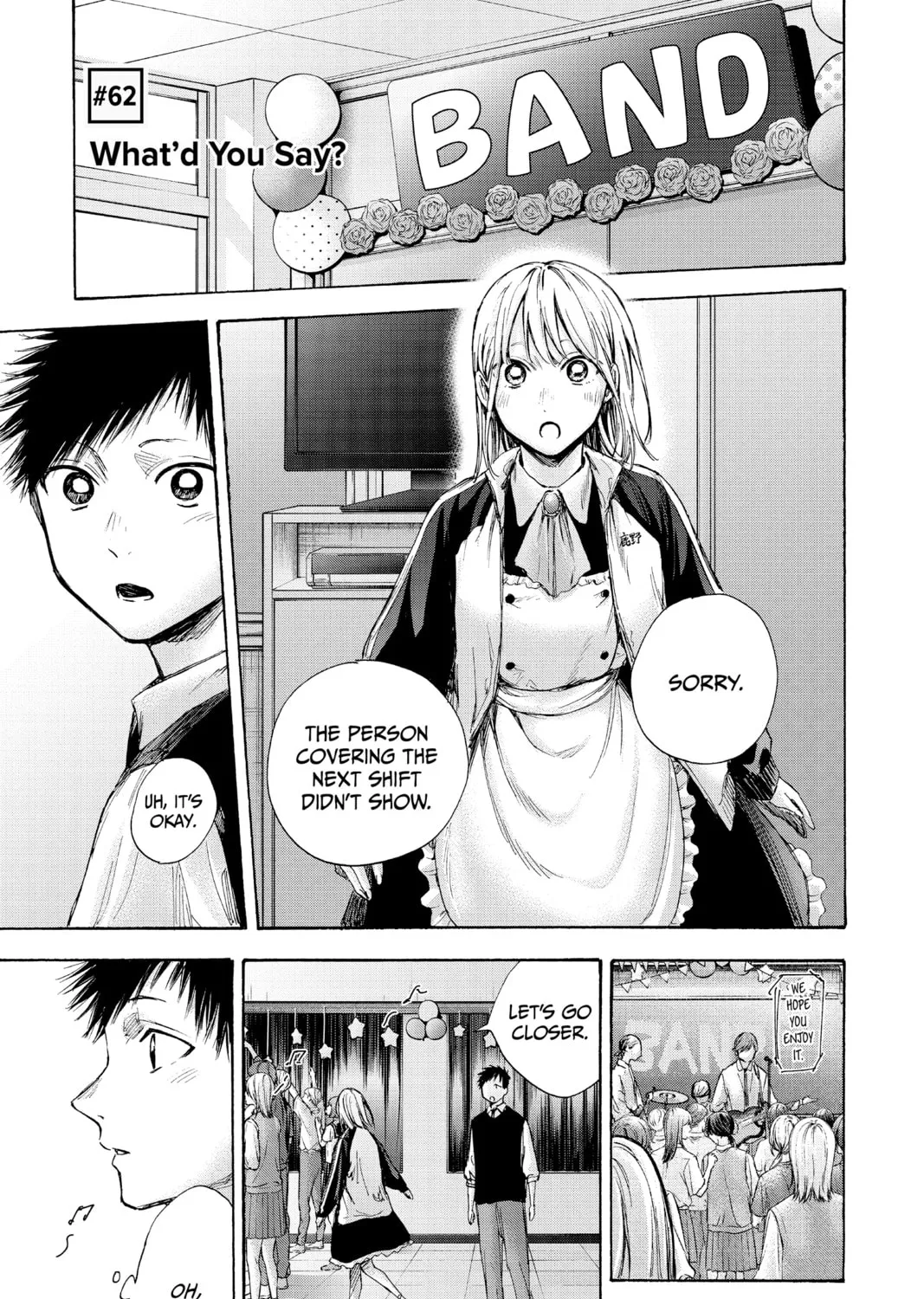 Blue Box Chapter 62 page 1 - 
