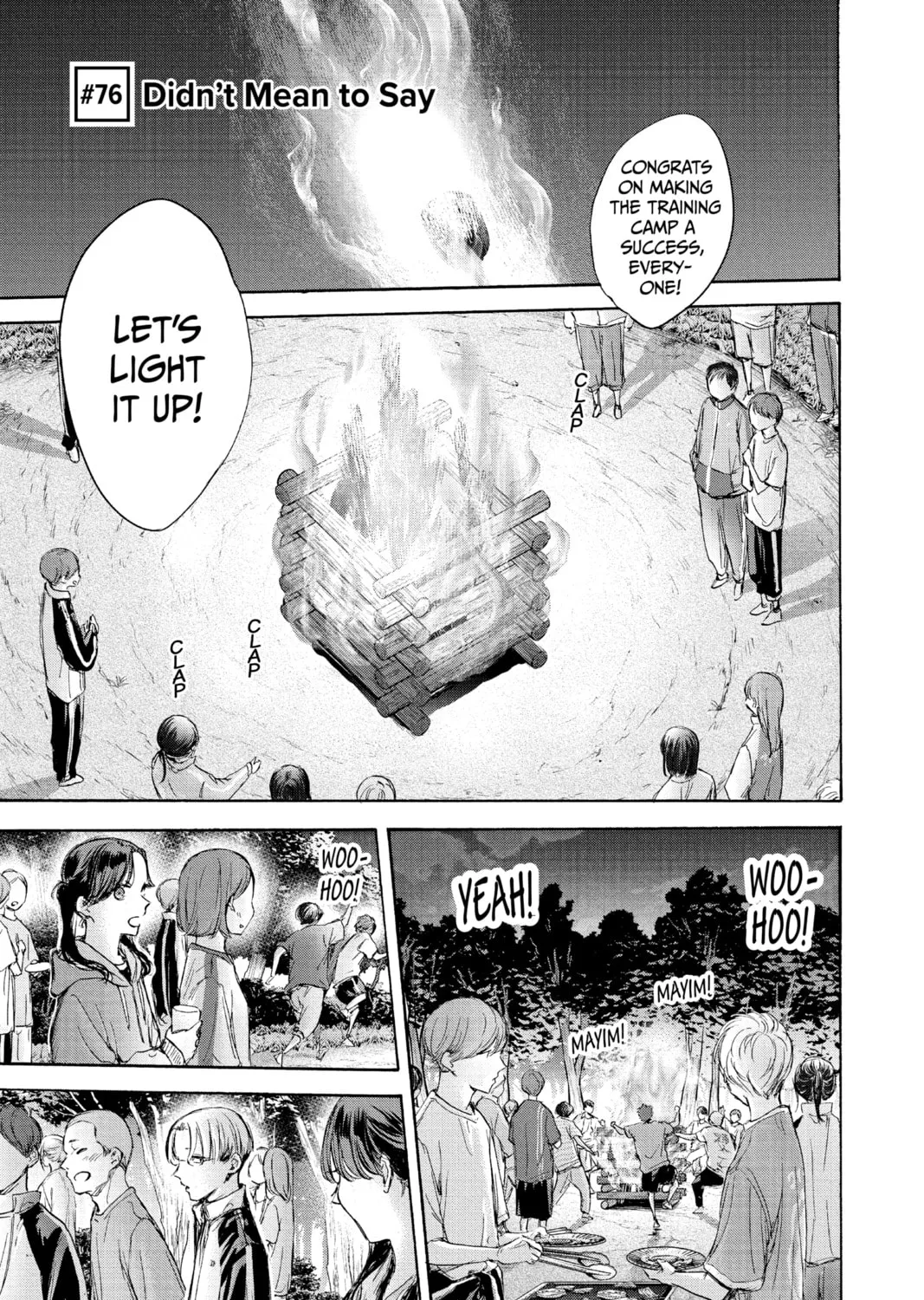 Blue Box Chapter 76 page 1 - 