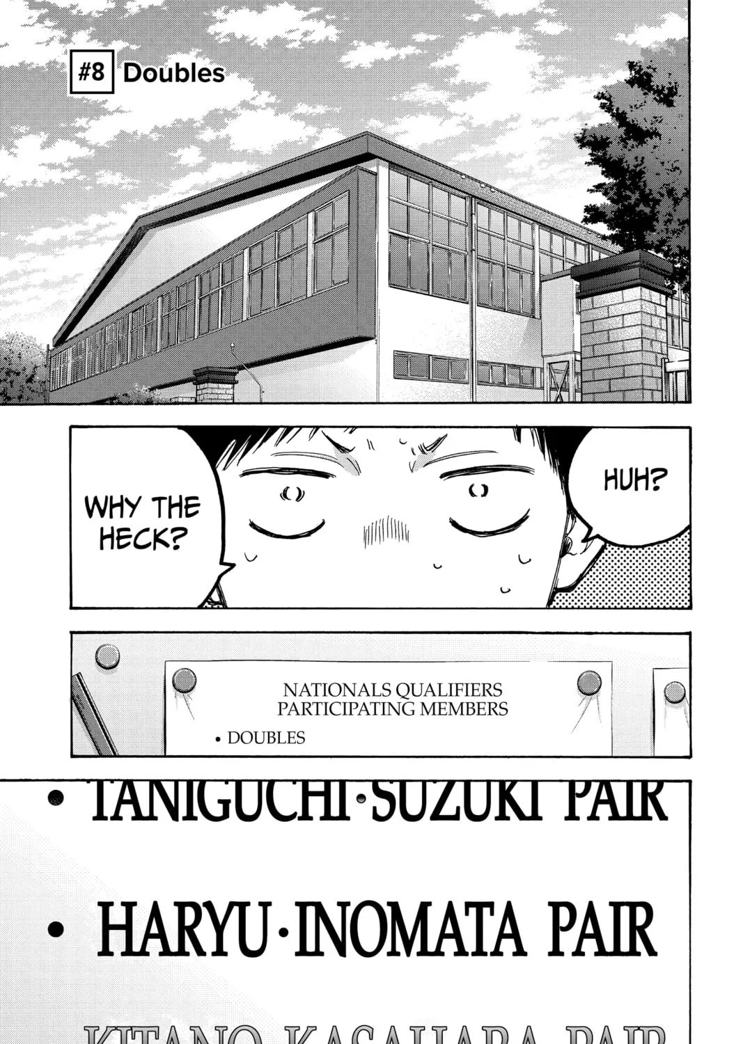 Blue Box Chapter 8 page 1 - 