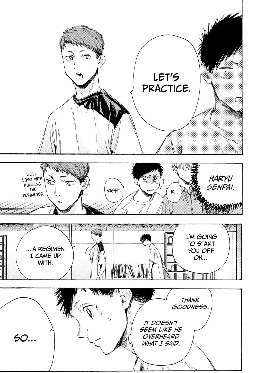 Blue Box Chapter 8 page 5 - 