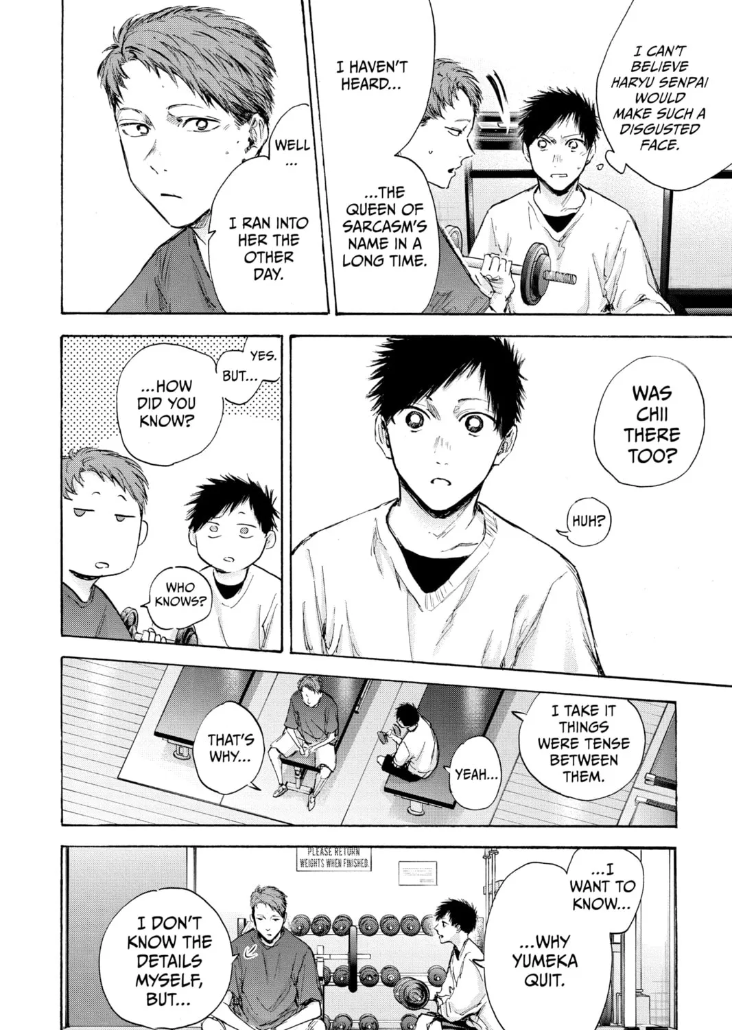 Blue Box Chapter 84 page 27 - 