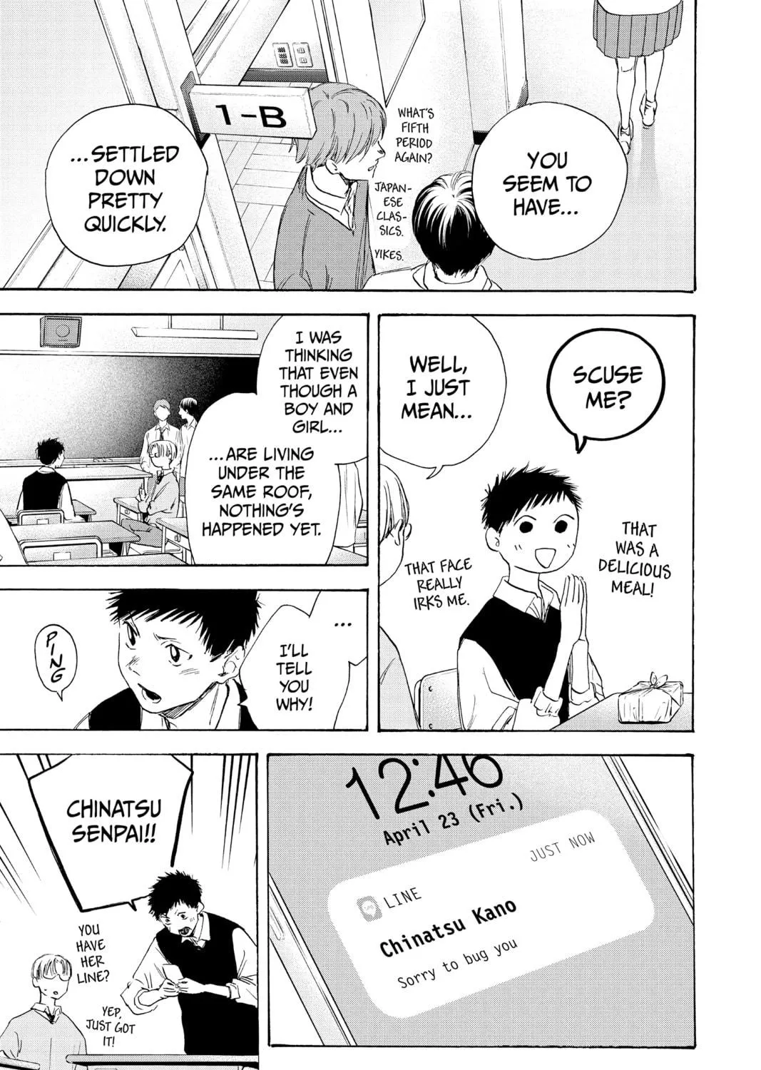 Blue Box Chapter 9 page 5 - 