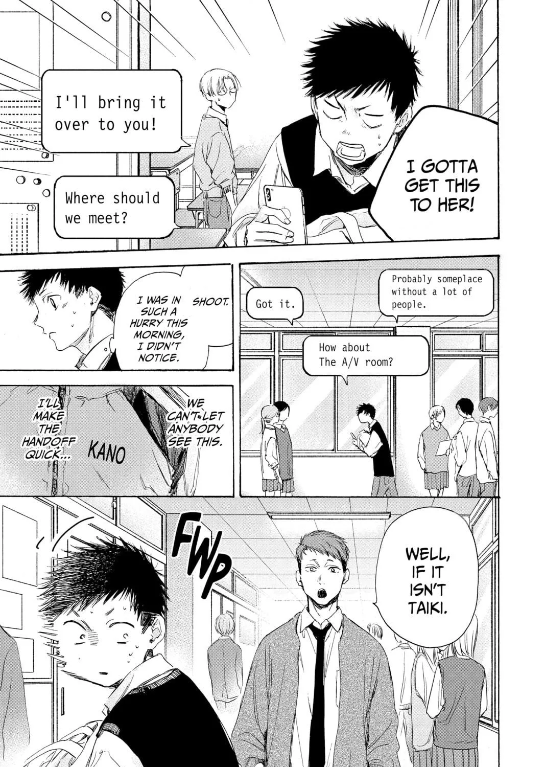 Blue Box Chapter 9 page 9 - 
