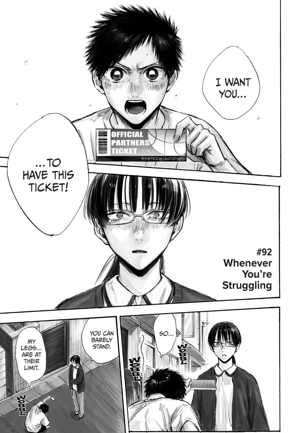 Blue Box Chapter 92 page 1 - 