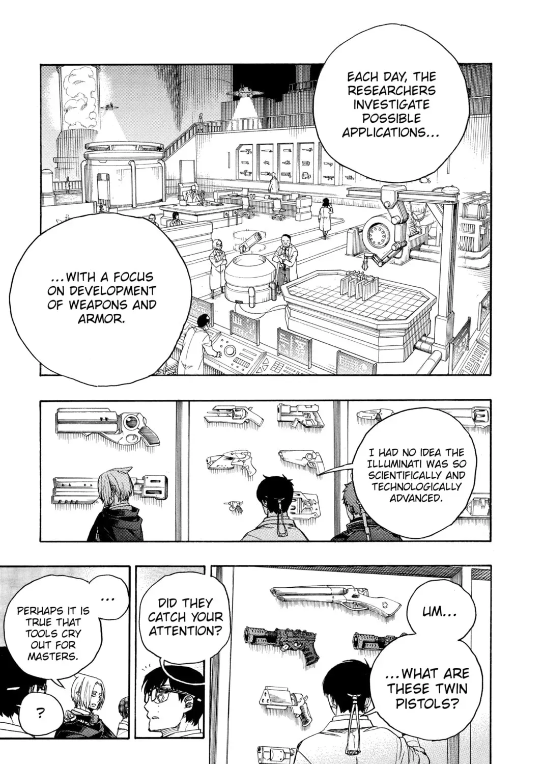 Blue Exorcist Chapter 0.2 page 21 - 