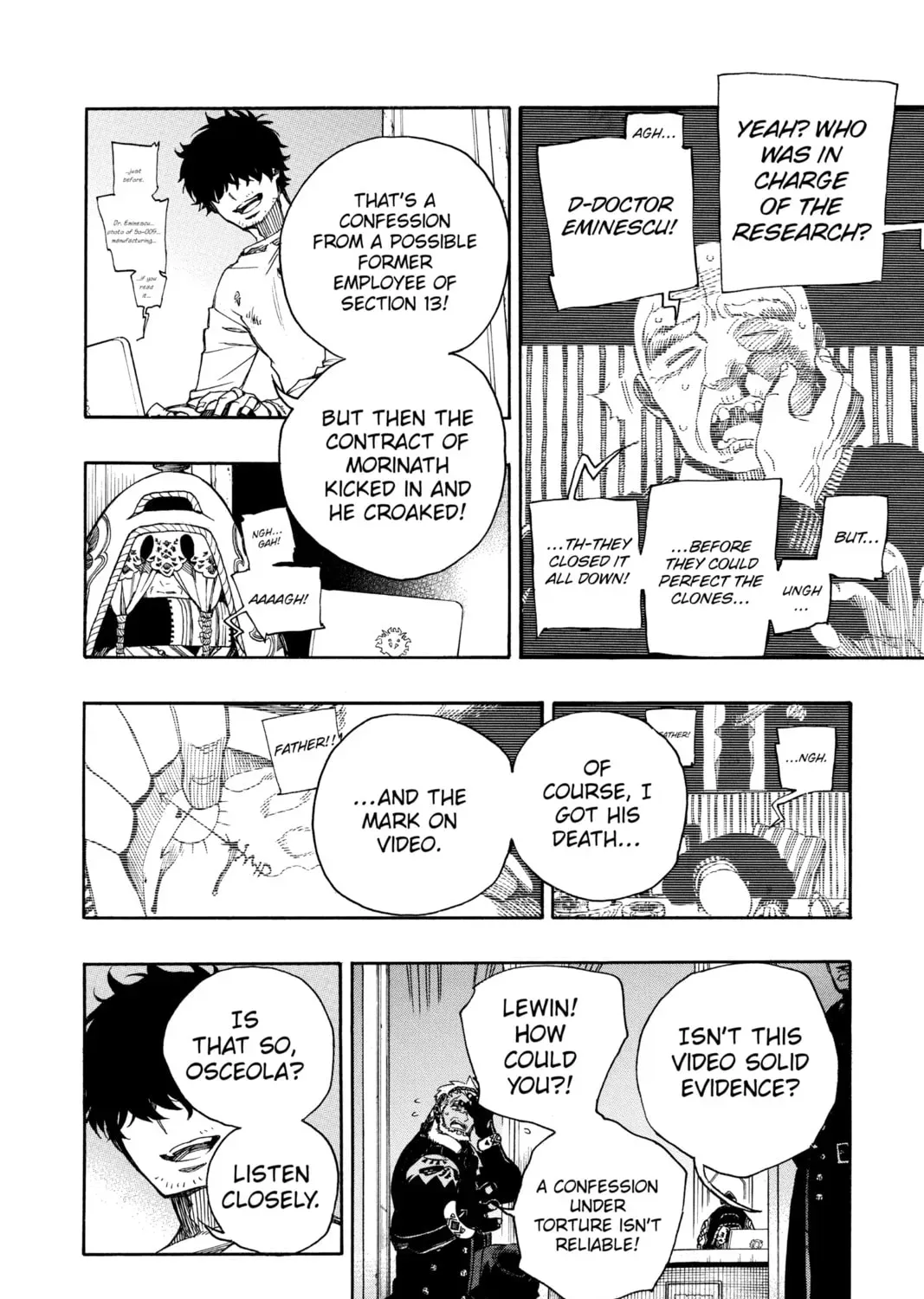 Blue Exorcist Chapter 0.2 page 55 - 