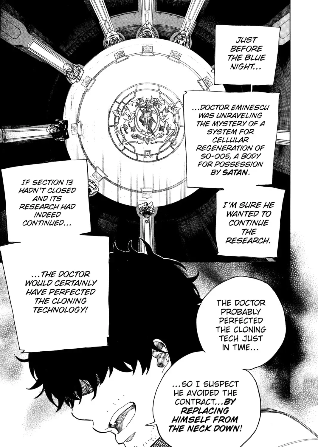 Blue Exorcist Chapter 0.2 page 57 - 