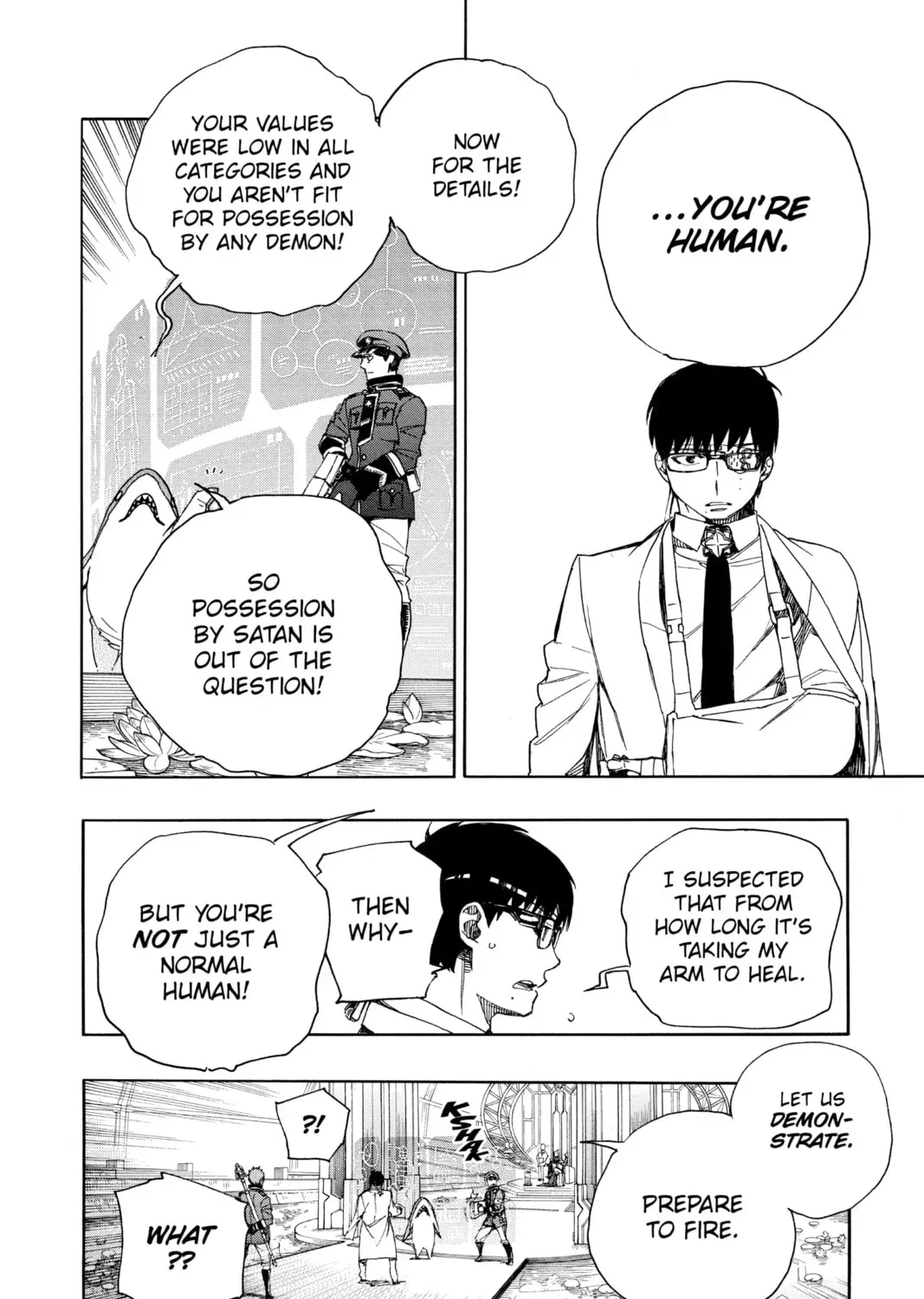 Blue Exorcist Chapter 0.2 page 7 - 