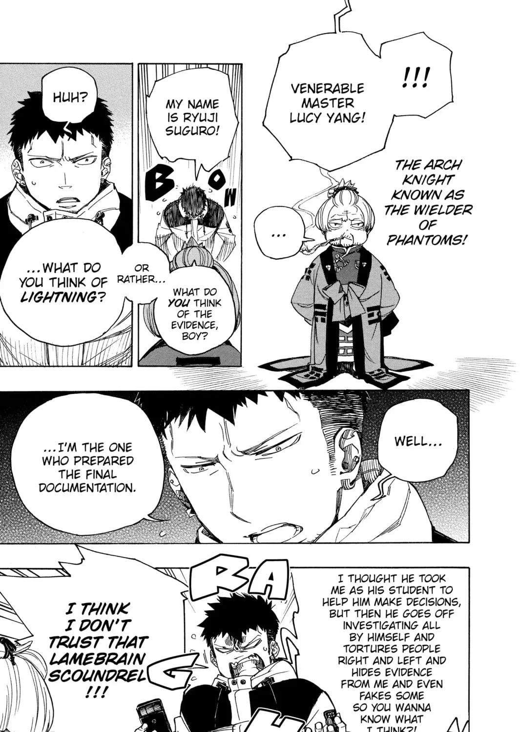 Blue Exorcist Chapter 0.3 page 17 - 