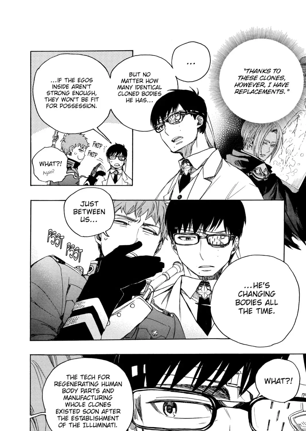 Blue Exorcist Chapter 0.3 page 3 - 