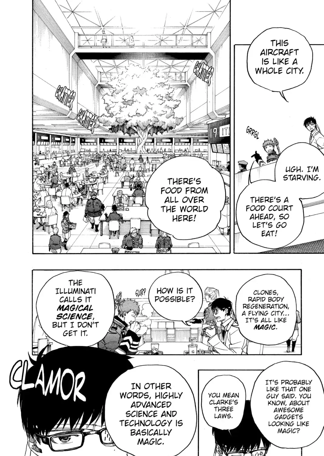 Blue Exorcist Chapter 0.3 page 35 - 