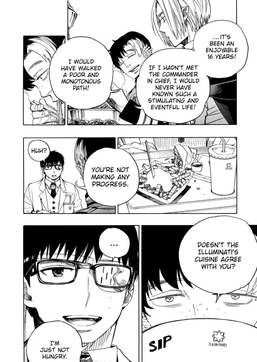 Blue Exorcist Chapter 0.3 page 43 - 