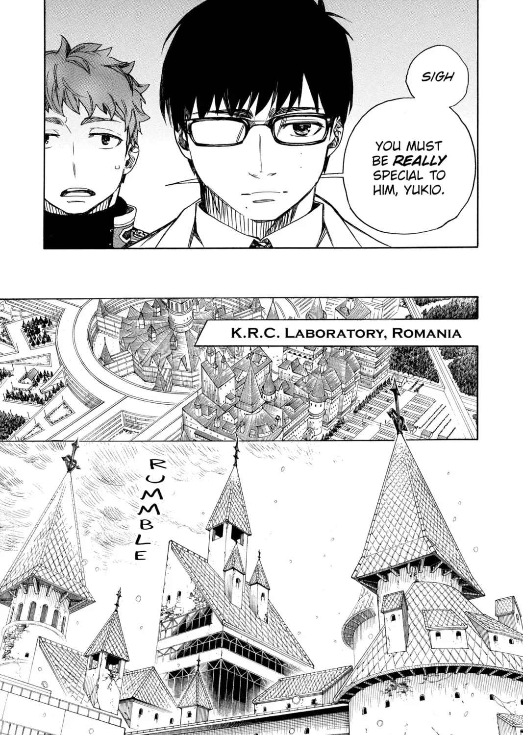 Blue Exorcist Chapter 0.4 page 5 - 