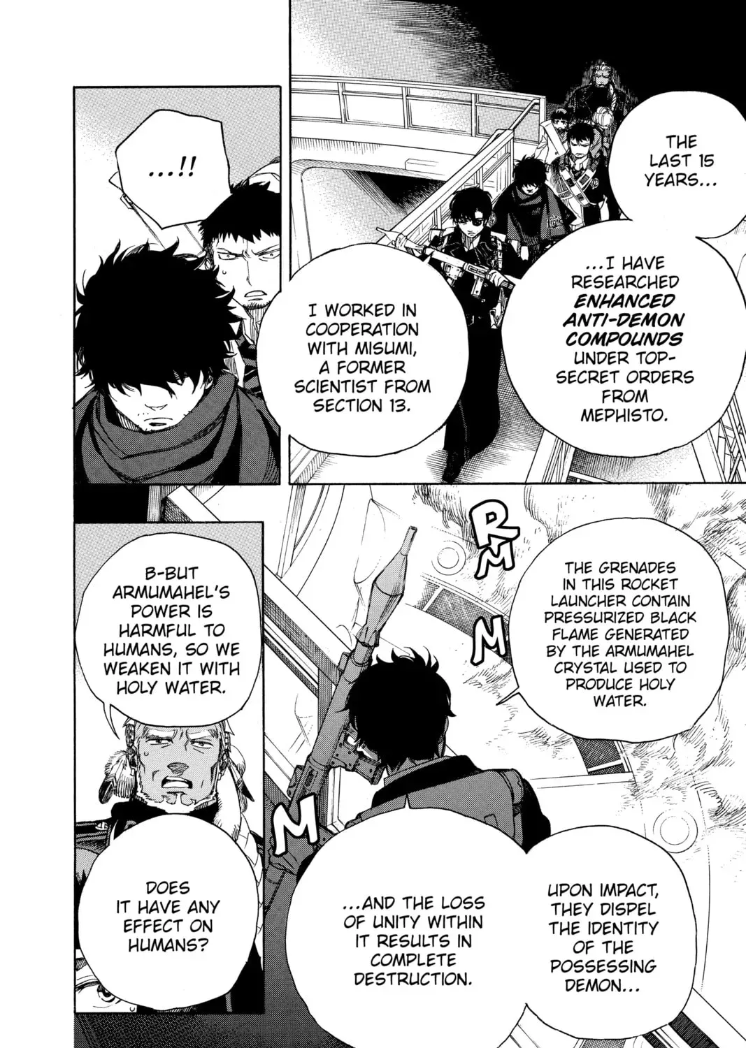 Blue Exorcist Chapter 0.4 page 45 - 