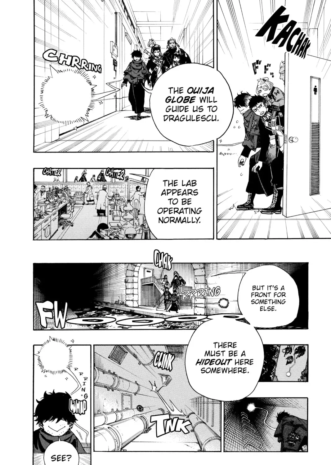 Blue Exorcist Chapter 0.4 page 7 - 