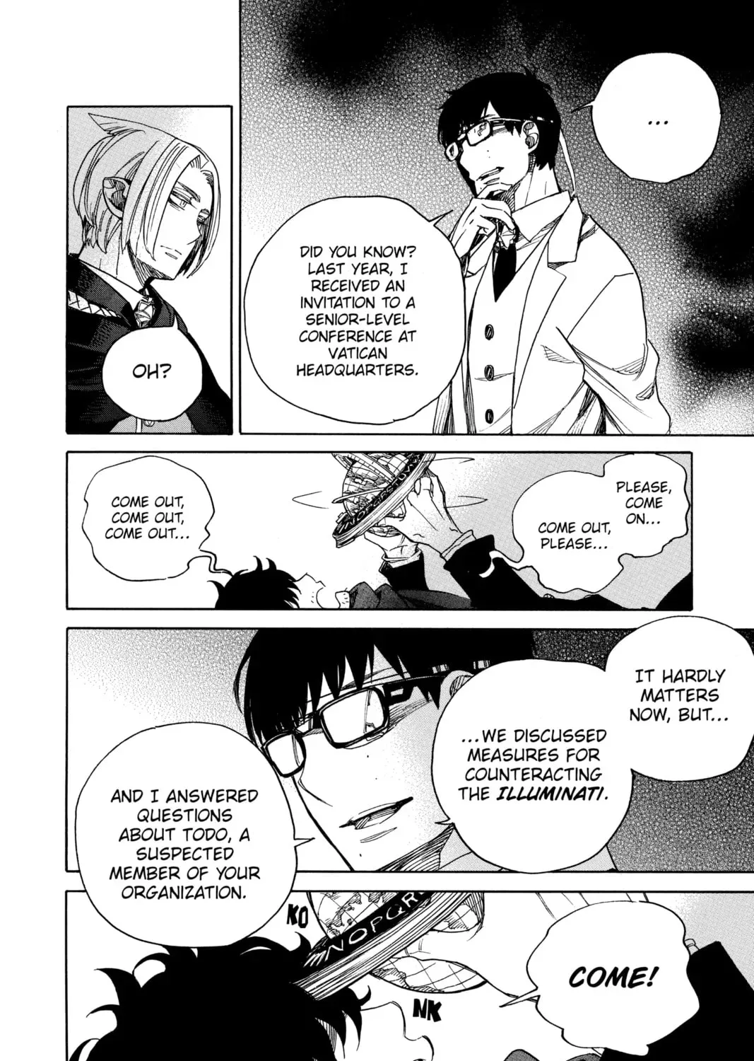 Blue Exorcist Chapter 0.5 page 27 - 
