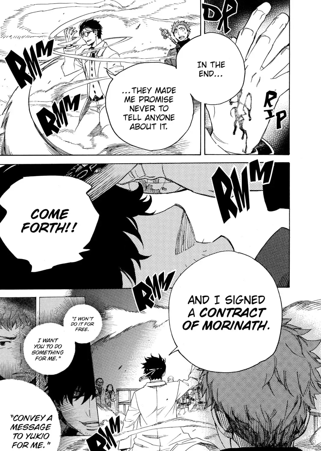 Blue Exorcist Chapter 0.5 page 29 - 