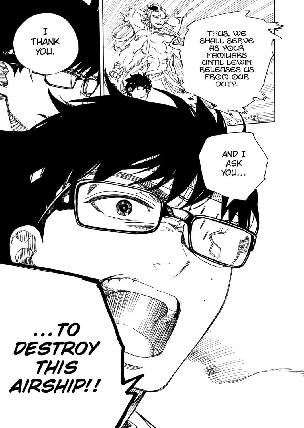 Blue Exorcist Chapter 0.5 page 35 - 
