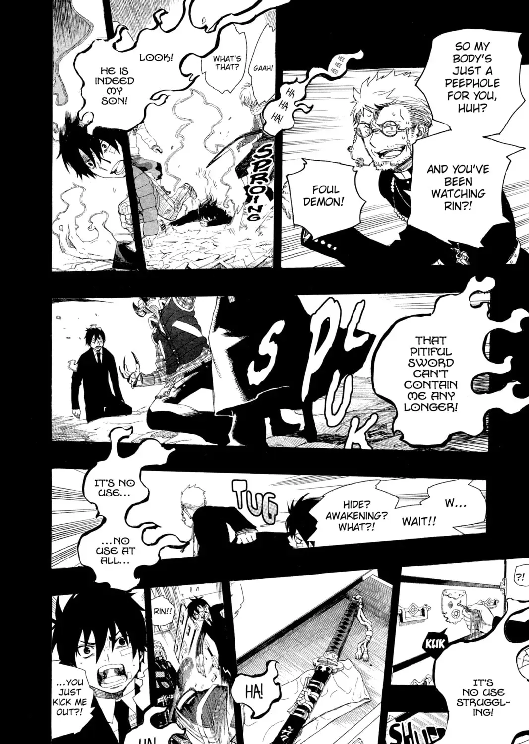 Blue Exorcist Chapter 0.6 page 35 - 