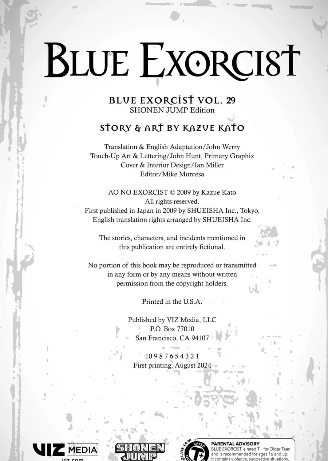 Blue Exorcist Chapter 0.7 page 41 - 