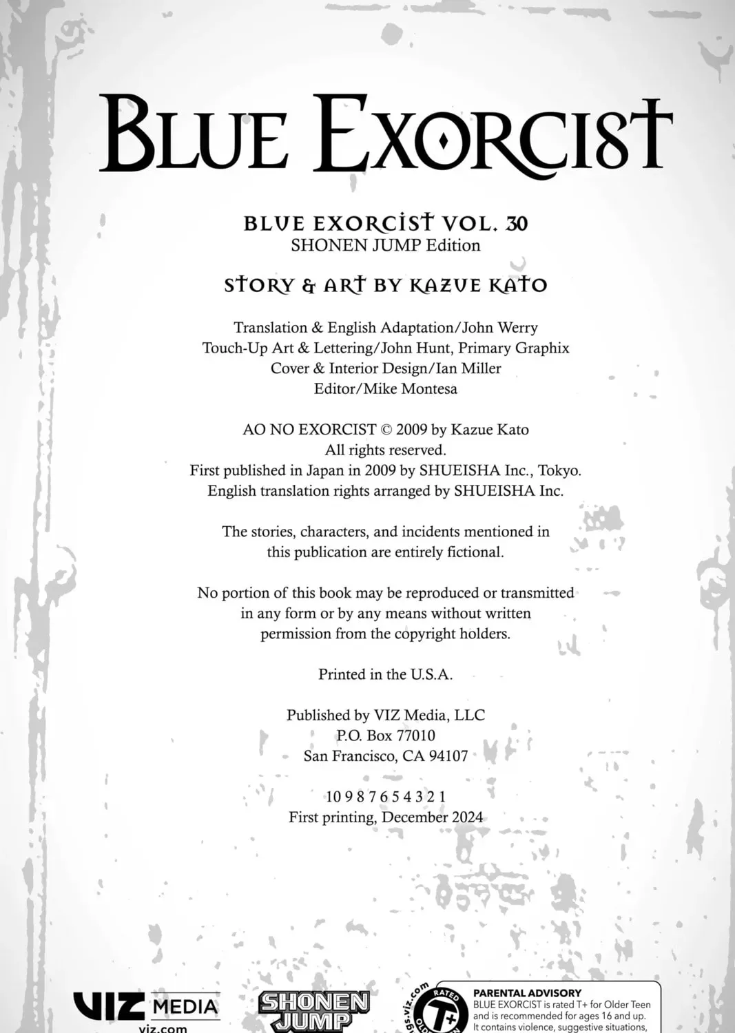Blue Exorcist Chapter 0.8 page 39 - 