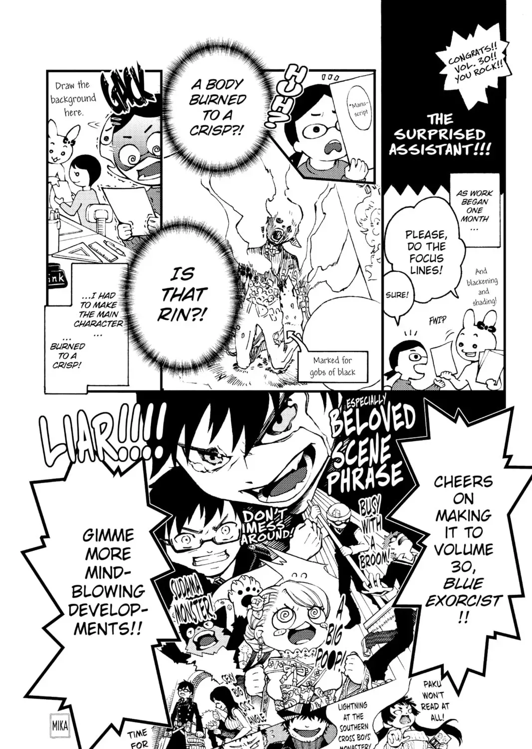 Blue Exorcist Chapter 0.8 page 9 - 