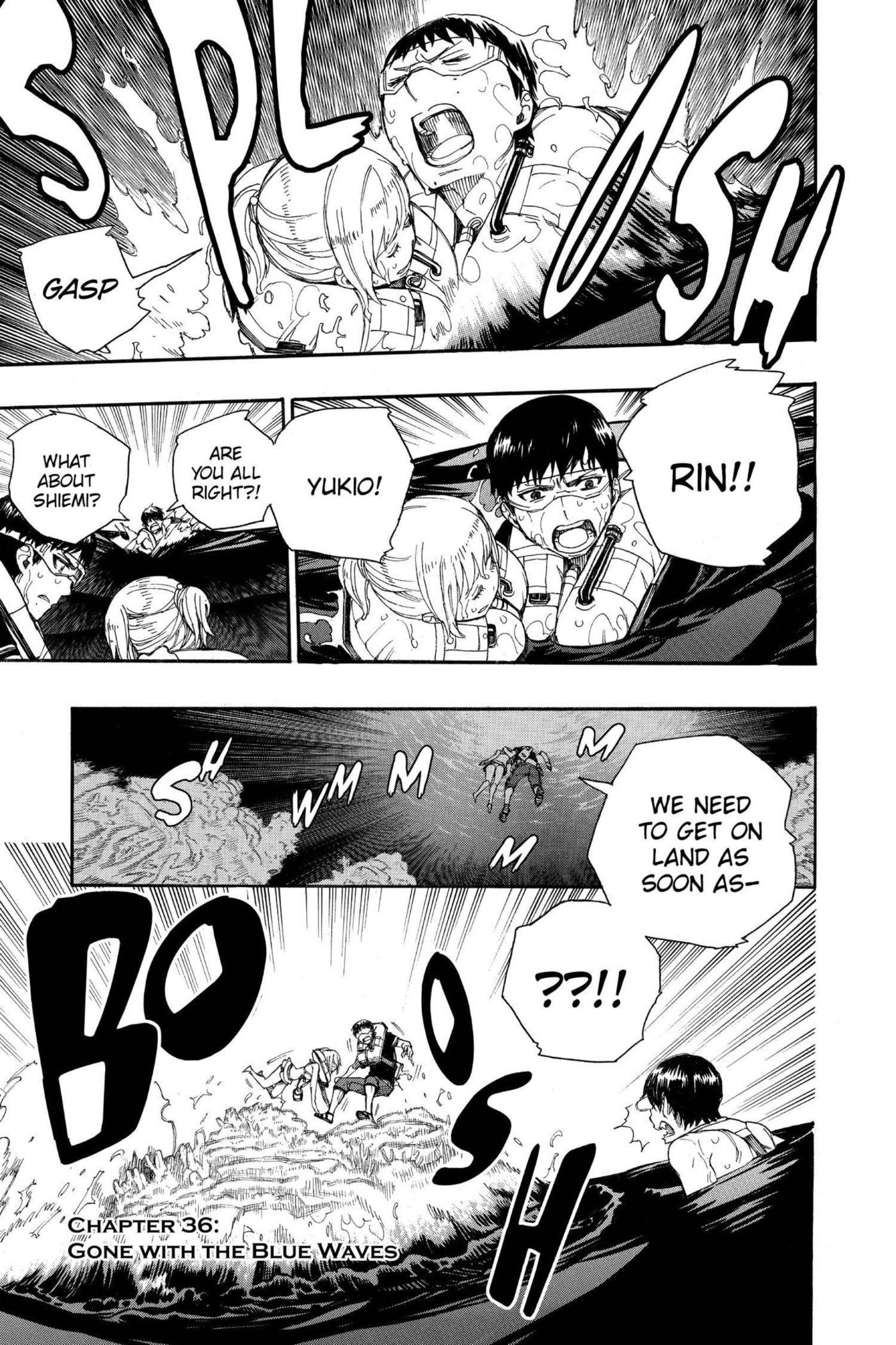 Blue Exorcist Chapter 0 page 109 - 