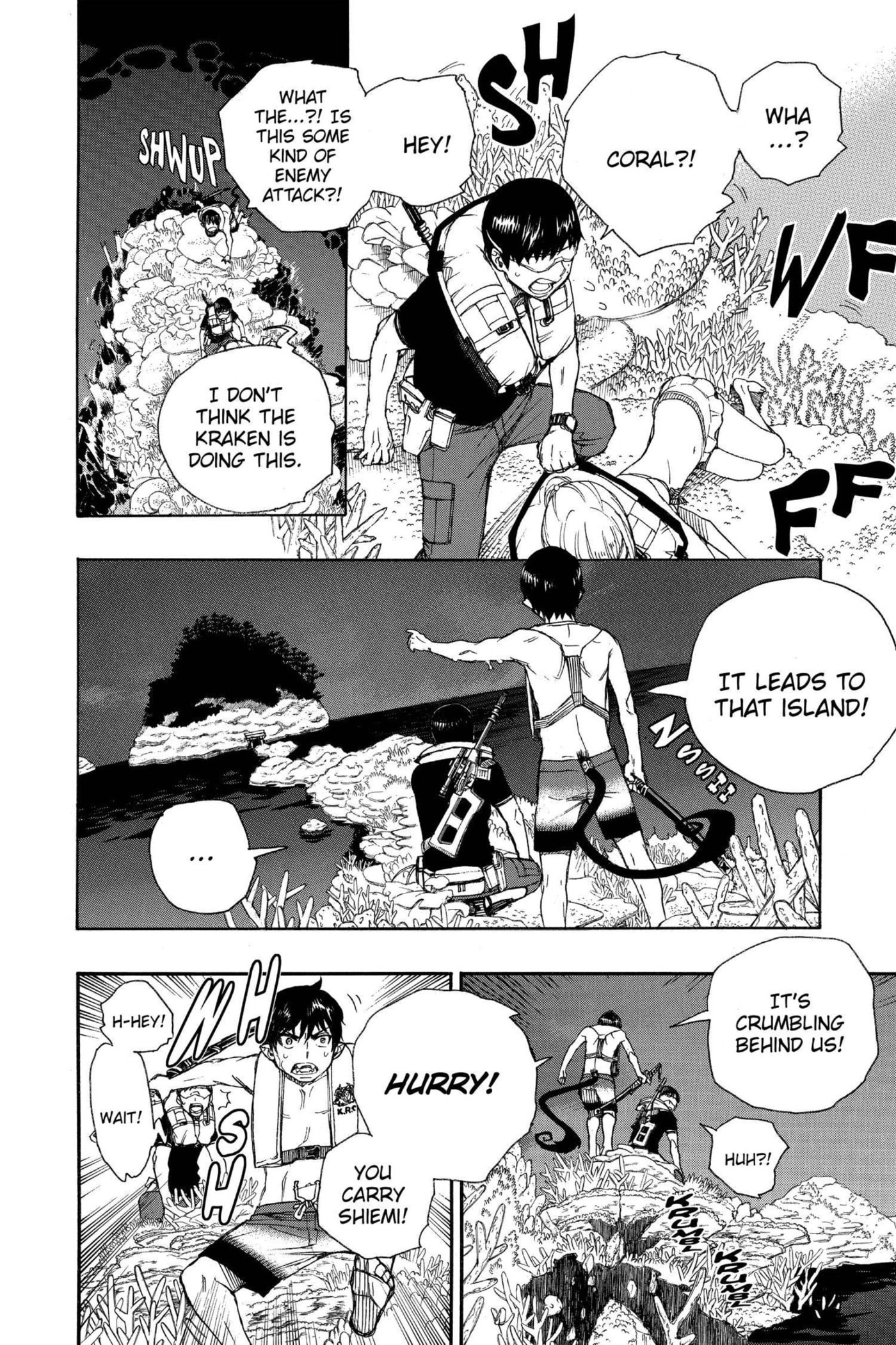 Blue Exorcist Chapter 0 page 110 - 