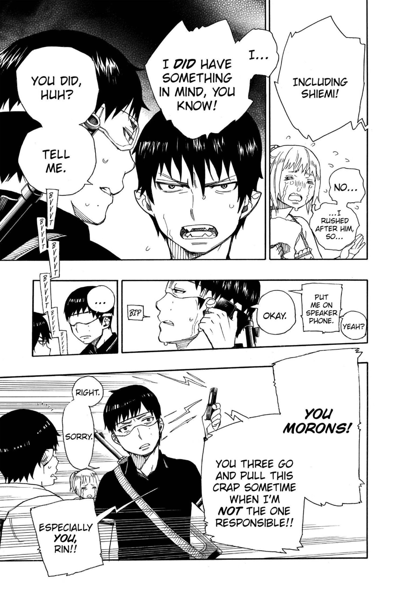Blue Exorcist Chapter 0 page 115 - 