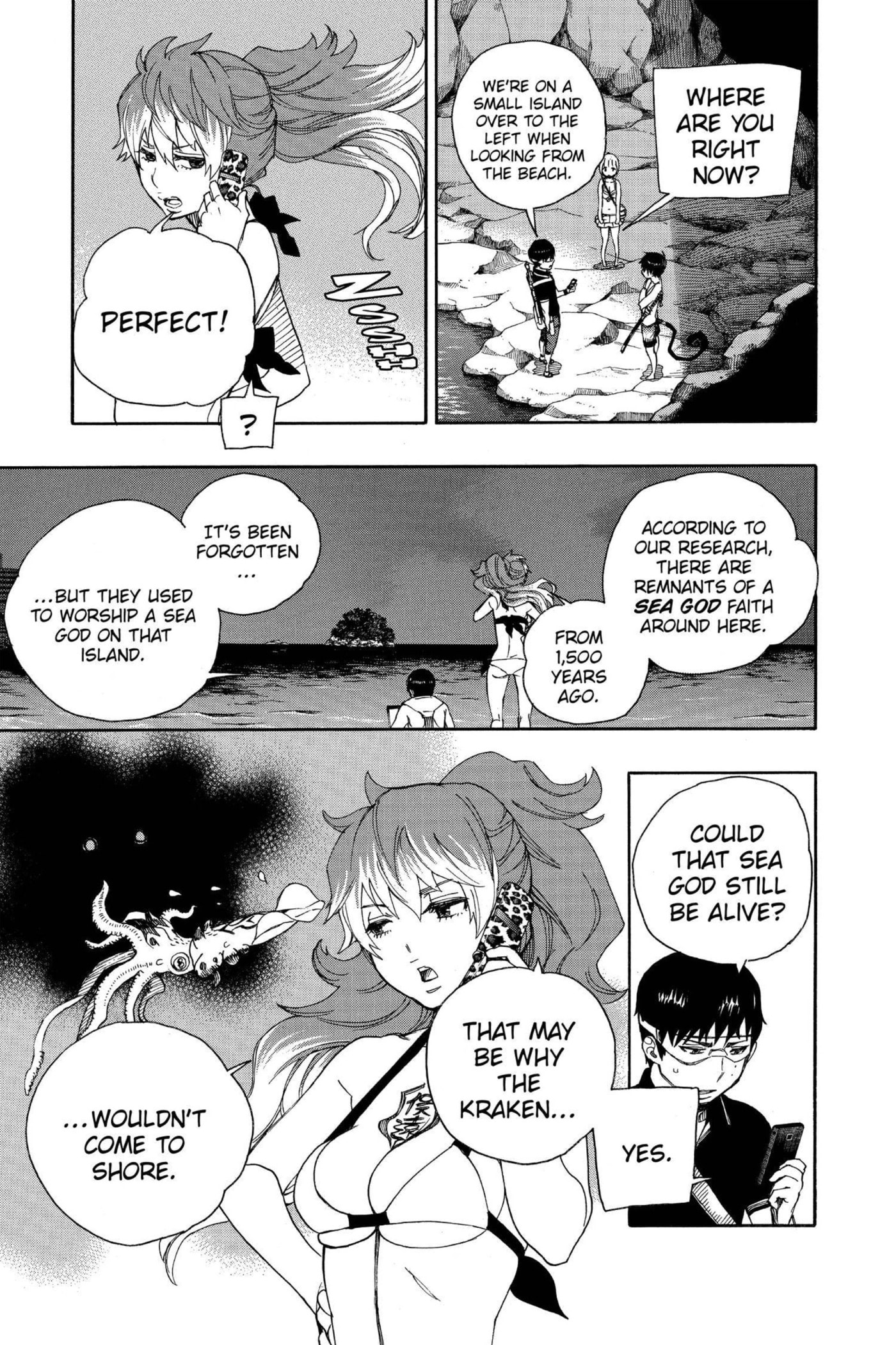 Blue Exorcist Chapter 0 page 117 - 