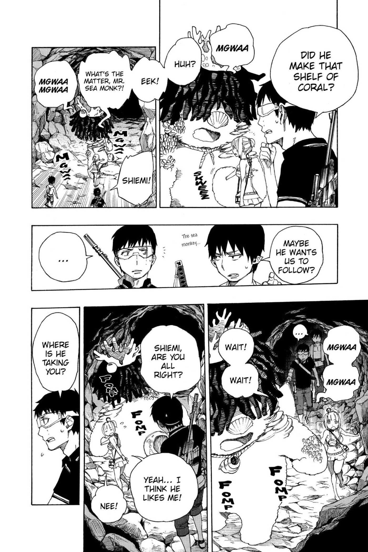 Blue Exorcist Chapter 0 page 120 - 