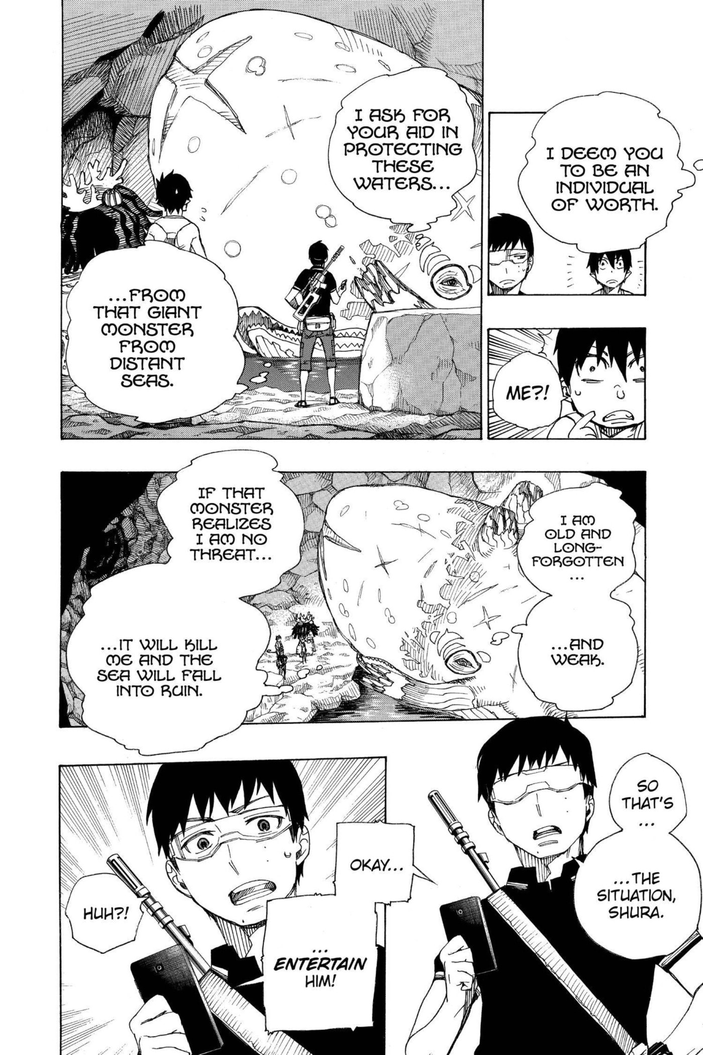 Blue Exorcist Chapter 0 page 124 - 