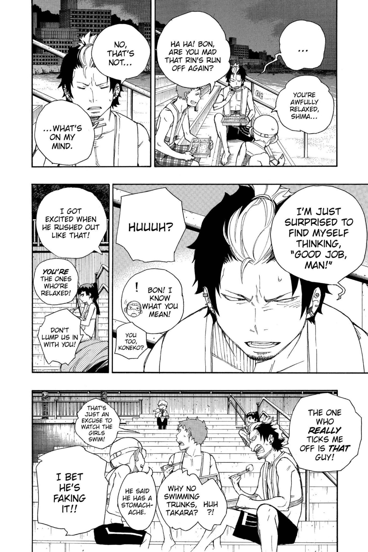 Blue Exorcist Chapter 0 page 126 - 