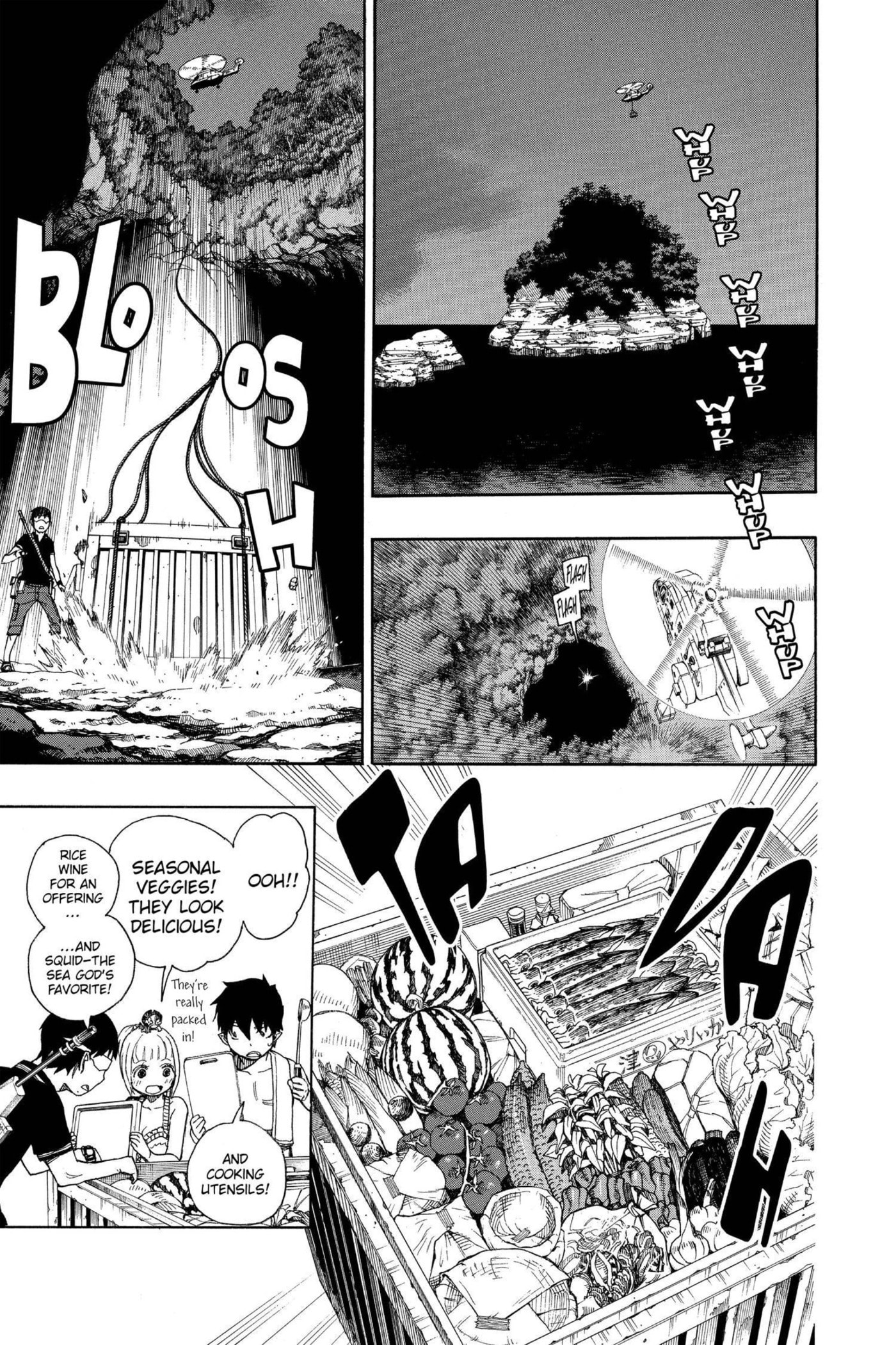 Blue Exorcist Chapter 0 page 127 - 
