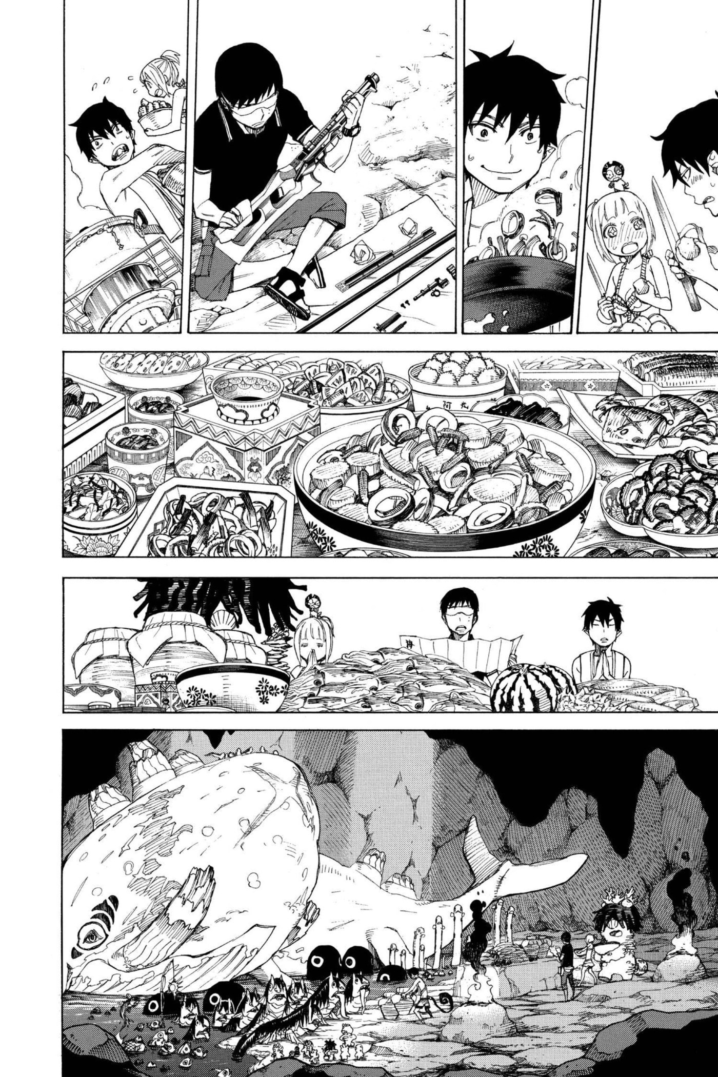 Blue Exorcist Chapter 0 page 128 - 