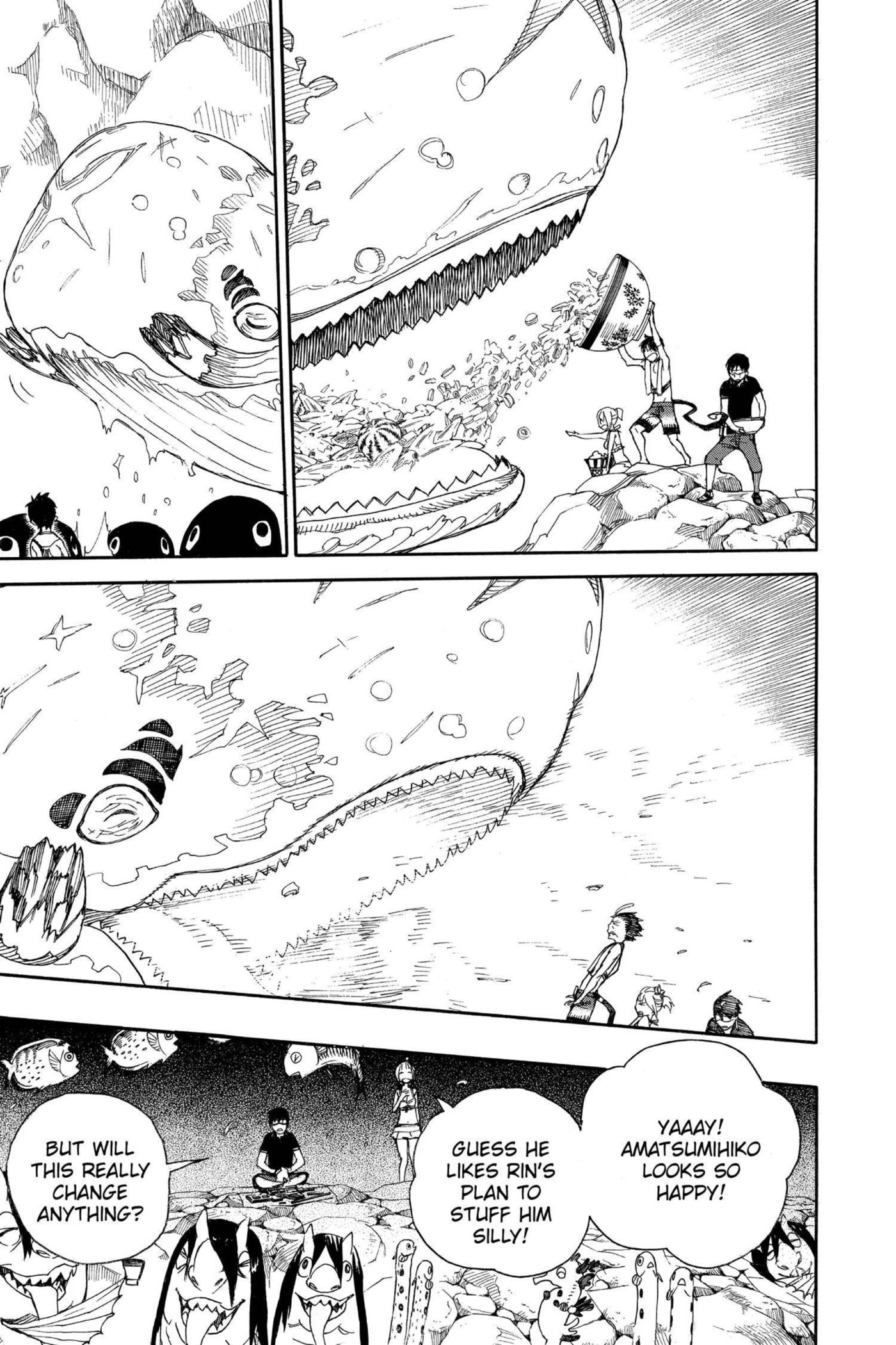 Blue Exorcist Chapter 0 page 129 - 