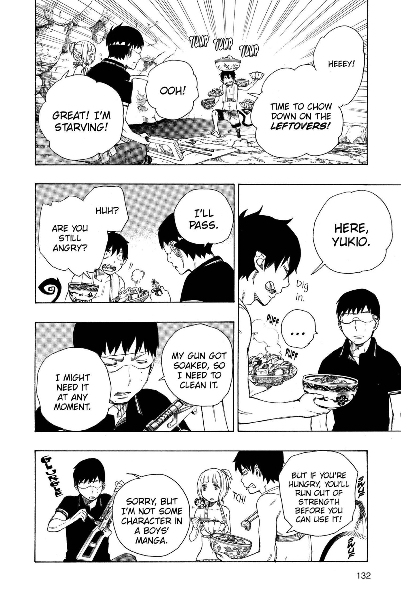 Blue Exorcist Chapter 0 page 130 - 