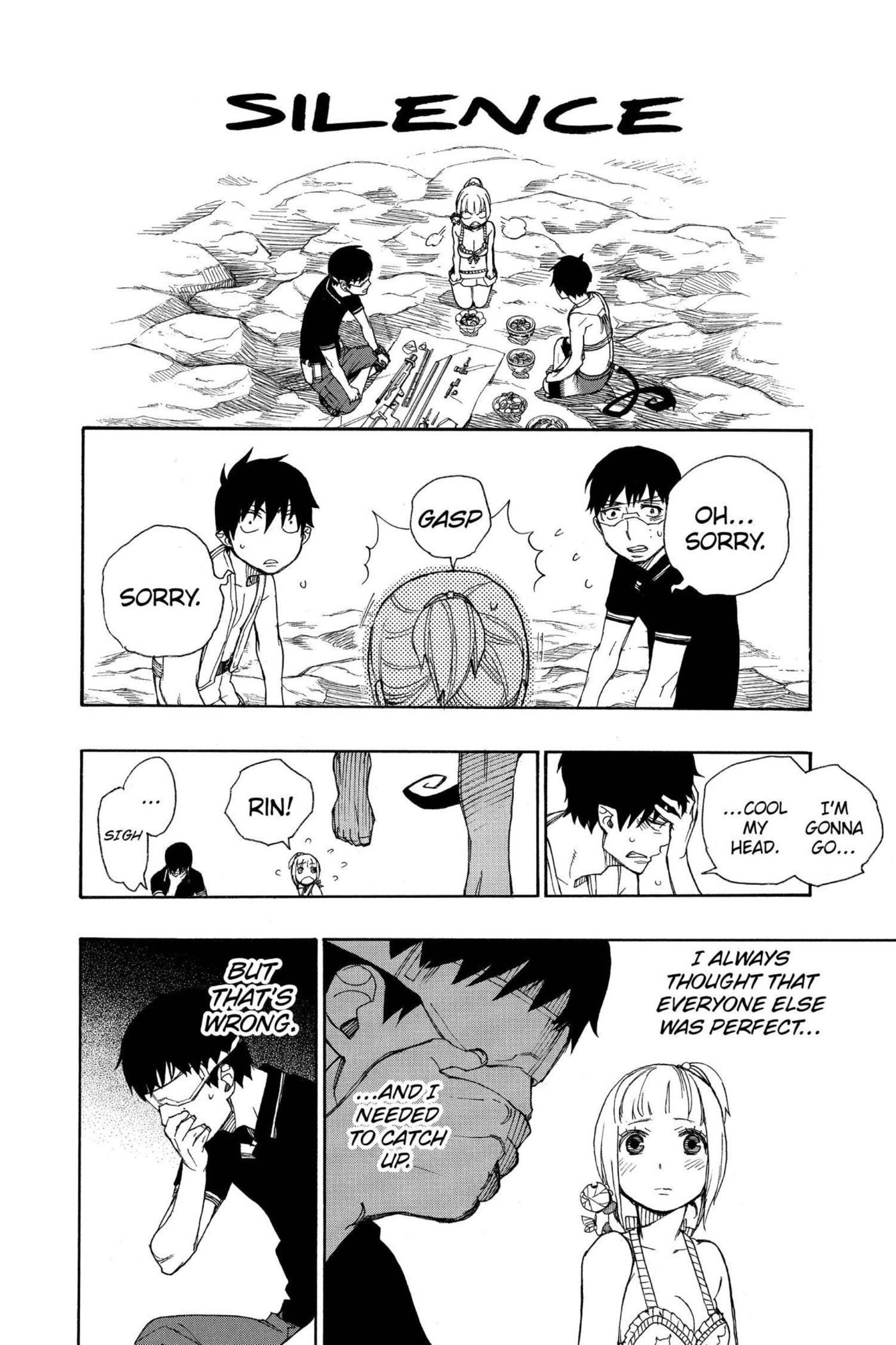 Blue Exorcist Chapter 0 page 134 - 