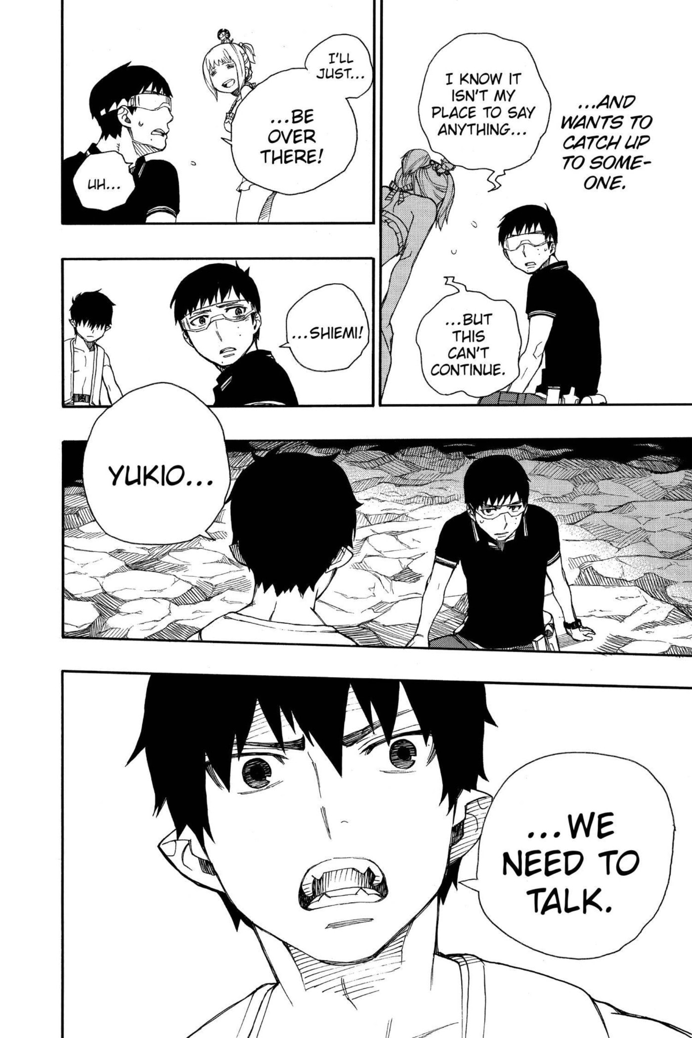 Blue Exorcist Chapter 0 page 136 - 
