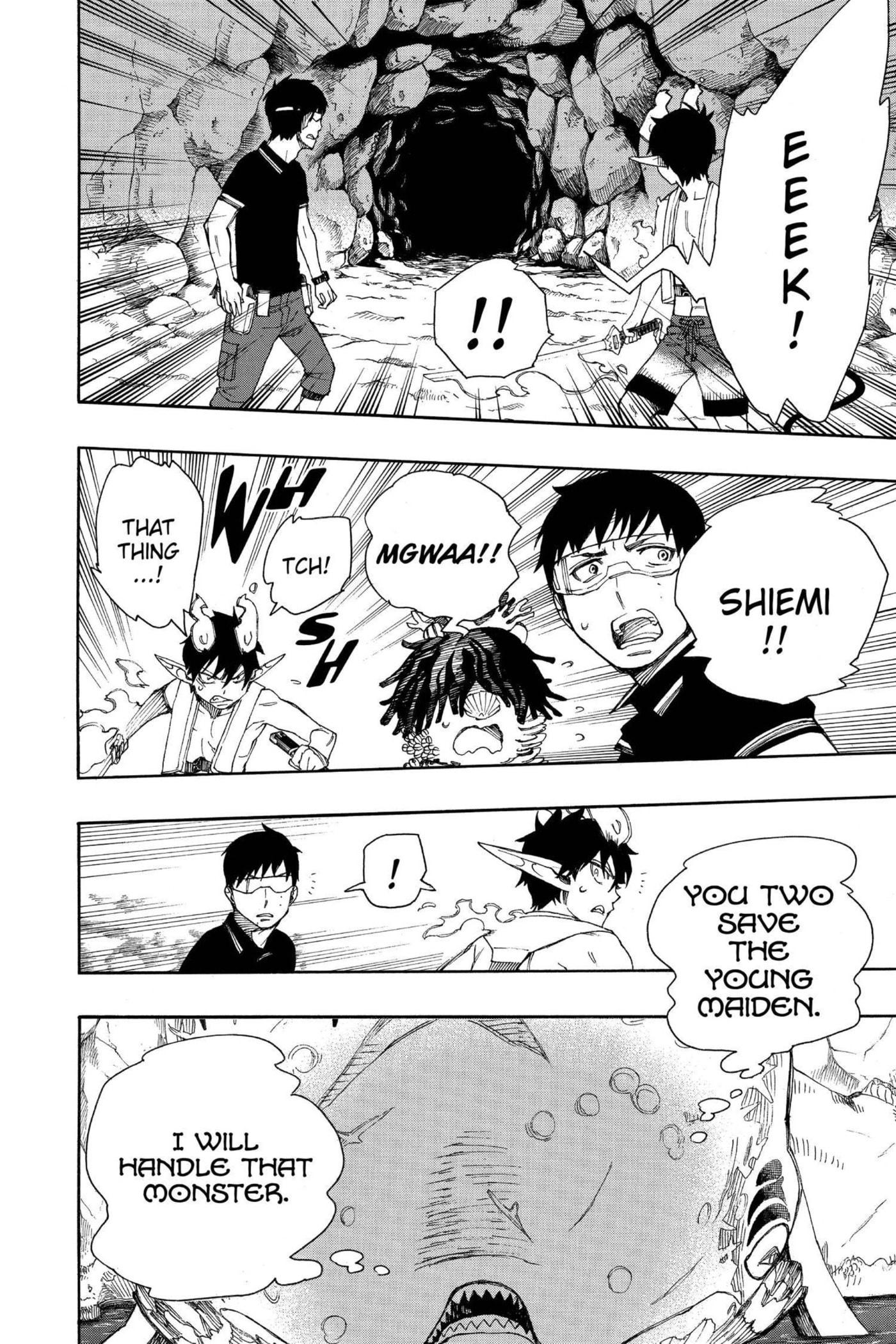Blue Exorcist Chapter 0 page 142 - 