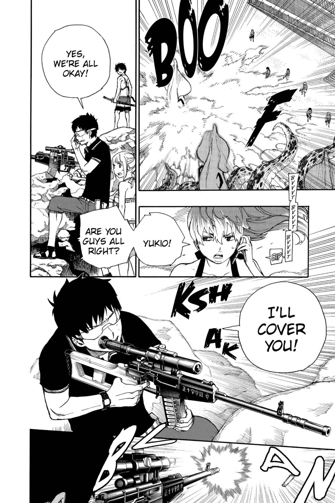 Blue Exorcist Chapter 0 page 159 - 