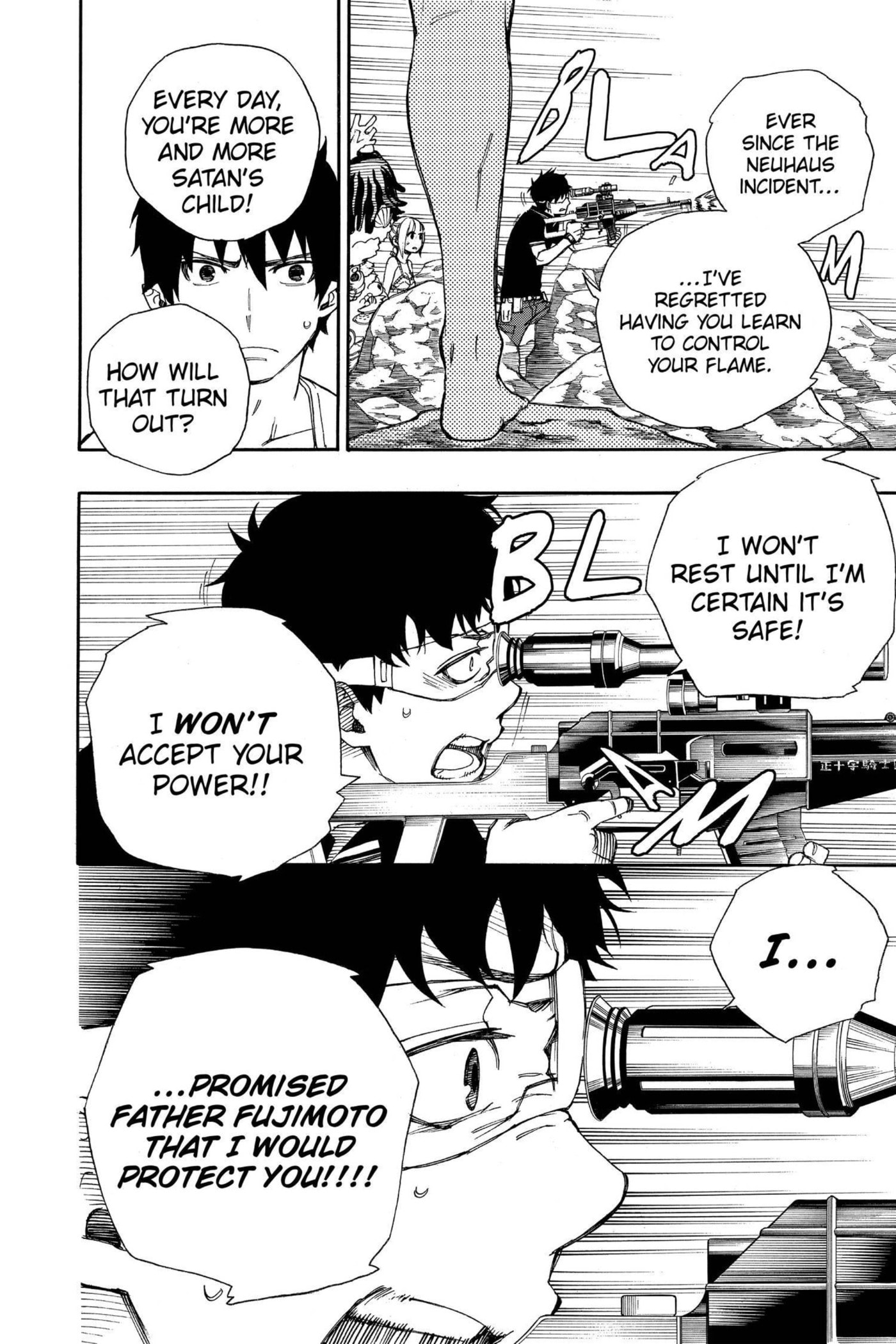 Blue Exorcist Chapter 0 page 163 - 